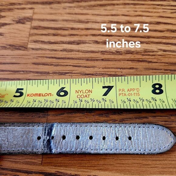 JUICY COUTURE G&P Silver And Leather Ladies Watch VINTAGE INSPIRED - Picture 7 of 11